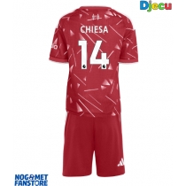 Liverpool Federico Chiesa #14 Domaci Dres za djecu 2026-27 Kratak Rukav (+ Kratke hlače)